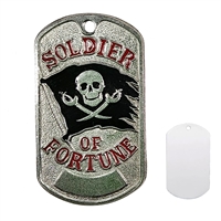 Жетон Soldier of fortune (пиратский флаг)