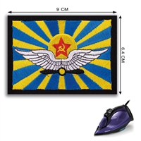 Шеврон нашивка ВВС СССР (прямоугольный) (патч) термонаклейка