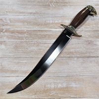 Нож Шайтан ст.Х12МФ (венге/мельхиор) (Сёмин)