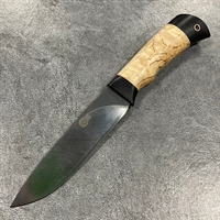 Нож Мурена ст.Х12МФ (карельская берёза) (Сёмин)