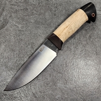 Нож Сокол ст.Х12МФ (карел. берёза/граб) (Сёмин)
