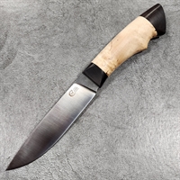 Нож Кулик ст.Х12МФ (карел.берёза/граб)  (Сёмин)