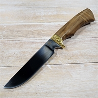 Нож Пластун ст.65х13 (ценные породы) (Сёмин)