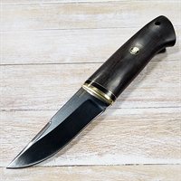 Нож нескладной Засапожный (малый) ст.95х18 (чёрный граб) LEMAX