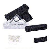 Страйкбольный пистолет Stalker SA25S + глушитель кал.6мм