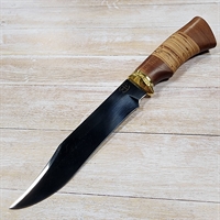 Нож Волк ст.95х18 (орех/береста) (Русский Нож)