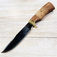 Нож Гриф ст.95х18 (орех/береста) (Русский Нож)