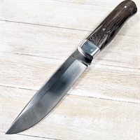 Нож Барсук ст.12МФ (венге/ковка) (Сёмин)