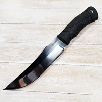 Нож Скорпион (ручка резина) ст.50х15 (г.Кизляр)
