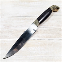 Нож Кобра (венге/латунь) ст.Х12МФ (г.Кизляр)