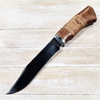 Нож Волк-1 ст.95х18 (орех/береста) (Русский Нож)