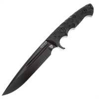 Нож нескладной Ягуар-М Black ст.D2 (НОКС)