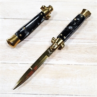 Нож складной Stiletto Gold ст.440С (AKC) (микс)