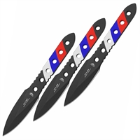 Ножи метательные ОСА-М2 (триколор) ст.420 (3шт.) (НОКС)