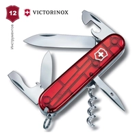 Нож Швейцарский Victorinox Spartan 1.3603T 91мм. (прозрачный красный) 1.3603T