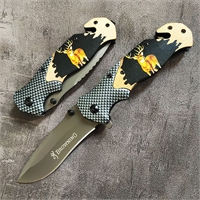 Нож складной Олень ст.440С (Browning) 40295