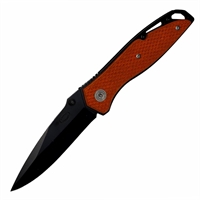 Нож складной №42 ст.420 (красный) 56508