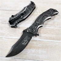 Нож складной Dark Side Blades ст.440С 59913