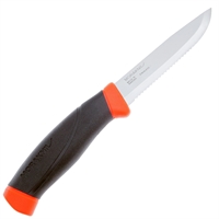 Нож Morakniv Companion Серейтор ст.Нержавеющая (Orange) 11829