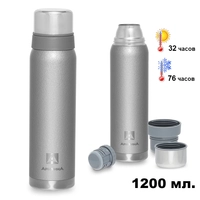 106-1200SR Термос Арктика питьевой 1,2л. (серебряный) 106-1200-SR