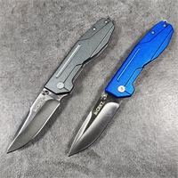 Нож складной CRKT Shuffle 2142 ст.AUS8  (синий) 944548