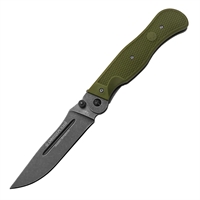 Нож складной Офицерский ст.AUS8 (зелёный) (НОКС) 310-589903