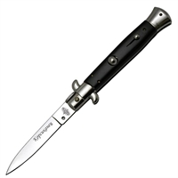 Нож складной Корсиканец ст.65х13 (Витязь) (чёрный) B243-341