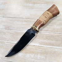 Нож Кайман ст.95х18 (орех/береста) (Русский Нож) РН31