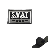 Шеврон нашивка S.W.A.T (патч) на липучке 58946