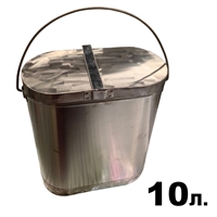 Котелок костровой плоский КАН 10л. с крышкой 859678