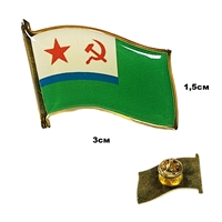 Значок Флажок Морчасти СССР (смола, на пимсе) 20080461
