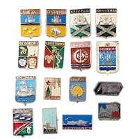 Значок Города СССР комплект (Оригинал СССР) 3006600 Значок Города СССР комплект (Оригинал СССР) 3006600