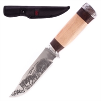 Нож нескладной Лань ст.65х13 (Pirat) FB78