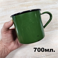 Кружка эмалированная 0,7л. (Оригинал СССР) 147590