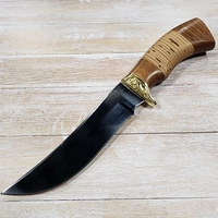 Нож Восточный ст.95х18 (орех/береста) (Русский Нож) РН14