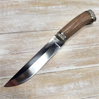 Нож РН-1 (литьё) ст.Х12Ф1 (венге) (Самойлов) САМ028