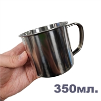 Кружка Следопыт 350мл. D-8см (нержавеющая сталь) PF-CWS-P144