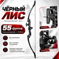 Лук рекурсивный Чёрный Лис 55Lbs 8879648