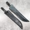 ЧН-112 (чёрный) Чехол для ножа 18см кожа - фото 1090256