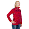 Куртка (М) женская "Мираж" /флис/ красный Акция - фото 1091444
