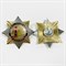 Значок металл Орден-звезда Ветеран погранвойск - фото 1092931