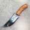 Нож Рысь (жжёная ручка) ст. 65х13 (г.Кизляр) - фото 1093966
