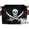 Флаг Пиратский с саблями 60х40см - фото 1233942
