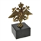 Статуэтка орел ВМФ РФ (литье бронза, камень змеевик) - фото 1234410