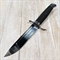 Нож нескладной Разведчик ст.65х13 (Белый) (Витязь) - фото 1237429