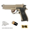 Пистолет страйкбольный CYMA Beretta M92 AEP TAN (ЭЛЕКТРО) кал.6мм - фото 1266176