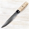 Нож нескладной Якутский ст.Дамасская (карел. берёза) LEMAX - фото 1290481