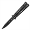 Нож Бабочка Грифон ст.420 (чёрный) (Мастер К) - фото 1303975