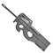 Пистолет-Автомат страйкбольный CYMA FN P90 (Петух) (с удлинённым стволом) кал.6мм CM060A