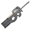 Пистолет-Автомат страйкбольный CYMA FN P90 (Петух) (с удлинённым стволом) кал.6мм CM060A